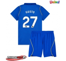 Chelsea Malo Gusto #27 Koszulka Podstawowa dzieci 2026-27 Krótki Rękaw (+ krótkie spodenki)