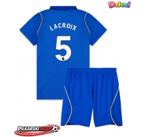 Chelsea Maxence Lacroix #5 Koszulka Podstawowa dzieci 2026-27 Krótki Rękaw (+ krótkie spodenki)