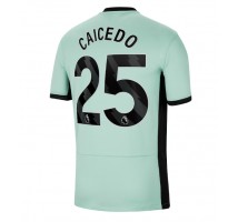 Chelsea Moises Caicedo #25 Koszulka Trzecia 2023-24 Krótki Rękaw