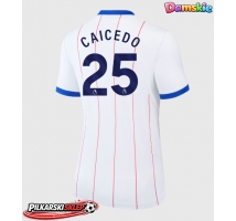 Chelsea Moises Caicedo #25 Koszulka Trzecia damskie 2026-27 Krótki Rękaw