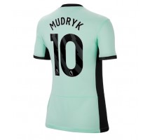 Chelsea Mykhailo Mudryk #10 Koszulka Trzecia damskie 2023-24 Krótki Rękaw
