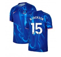 Chelsea Nicolas Jackson #15 Koszulka Podstawowa 2024-25 Krótki Rękaw
