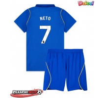 Chelsea Pedro Neto #7 Koszulka Podstawowa dzieci 2026-27 Krótki Rękaw (+ krótkie spodenki)