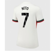 Chelsea Pedro Neto #7 Koszulka Wyjazdowa damskie 2025-26 Krótki Rękaw
