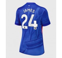 Chelsea Reece James #24 Koszulka Podstawowa damskie 2025-26 Krótki Rękaw