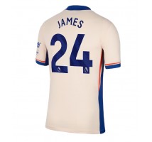 Chelsea Reece James #24 Koszulka Wyjazdowa 2024-25 Krótki Rękaw