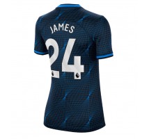 Chelsea Reece James #24 Koszulka Wyjazdowa damskie 2023-24 Krótki Rękaw