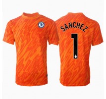 Chelsea Robert Sanchez #1 Bramkarskie Koszulka Podstawowa 2024-25 Krótki Rękaw