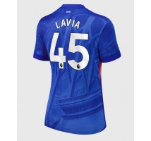 Chelsea Romeo Lavia #45 Koszulka Podstawowa damskie 2025-26 Krótki Rękaw