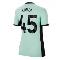 Chelsea Romeo Lavia #45 Koszulka Trzecia damskie 2023-24 Krótki Rękaw