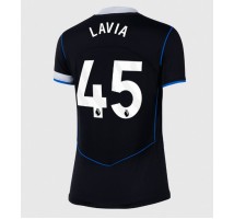 Chelsea Romeo Lavia #45 Koszulka Trzecia damskie 2025-26 Krótki Rękaw Chelsea Romeo Lavia #45 Koszulka Trzecia damskie 2025-26 Krótki Rękaw