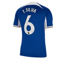 Chelsea Thiago Silva #6 Koszulka Podstawowa 2023-24 Krótki Rękaw