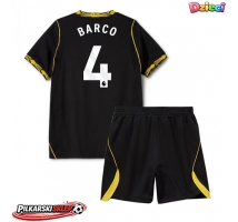 Chelsea Valentin Barco #4 Koszulka Wyjazdowa dzieci 2026-27 Krótki Rękaw (+ krótkie spodenki)