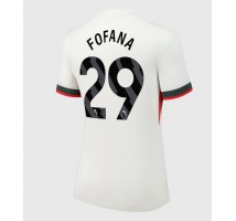 Chelsea Wesley Fofana #29 Koszulka Wyjazdowa damskie 2025-26 Krótki Rękaw