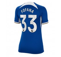 Chelsea Wesley Fofana #33 Koszulka Podstawowa damskie 2023-24 Krótki Rękaw