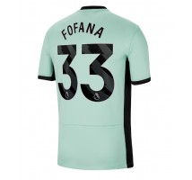 Chelsea Wesley Fofana #33 Koszulka Trzecia 2023-24 Krótki Rękaw