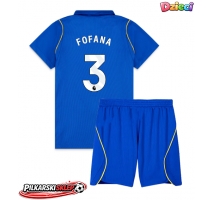 Chelsea Wesley Fofana #3 Koszulka Podstawowa dzieci 2026-27 Krótki Rękaw (+ krótkie spodenki)