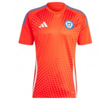 Chile Koszulka Podstawowa Copa America 2024 Krótki Rękaw