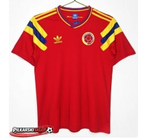 Colombia 1990 Koszulka Retro Wyjazdowa Krótki Rękaw