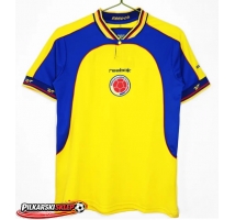 Colombia 2001 Koszulka Retro Podstawowa Krótki Rękaw