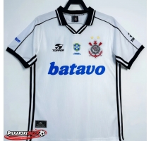 Corinthians 1999-2000 Koszulka Retro Podstawowa Krótki Rękaw