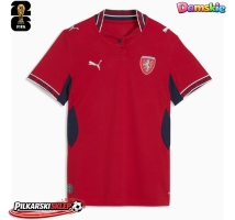 Czechy Koszulka Podstawowa damskie MŚ 2026 Krótki Rękaw