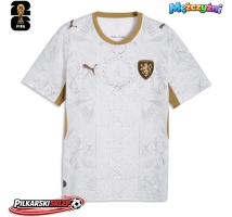 Czechy Koszulka Wyjazdowa MŚ 2026 Krótki Rękaw