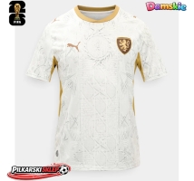 Czechy Koszulka Wyjazdowa damskie MŚ 2026 Krótki Rękaw