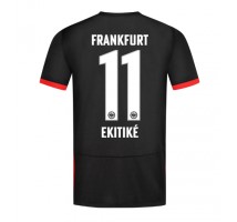 Eintracht Frankfurt Hugo Ekitike #11 Koszulka Wyjazdowa 2024-25 Krótki Rękaw