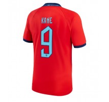 Engleska Harry Kane #9 Koszulka Wyjazdowa MŚ 2022 Krótki Rękaw