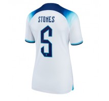 Engleska John Stones #5 Koszulka Podstawowa damskie MŚ 2022 Krótki Rękaw