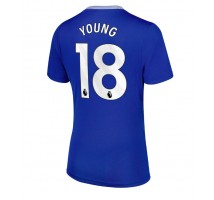 Everton Ashley Young #18 Koszulka Podstawowa damskie 2024-25 Krótki Rękaw