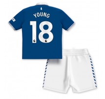Everton Ashley Young #18 Koszulka Podstawowa dzieci 2023-24 Krótki Rękaw (+ krótkie spodenki)