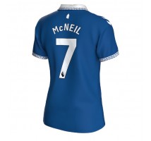 Everton Dwight McNeil #7 Koszulka Podstawowa damskie 2023-24 Krótki Rękaw