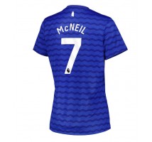 Everton Dwight McNeil #7 Koszulka Podstawowa damskie 2025-26 Krótki Rękaw