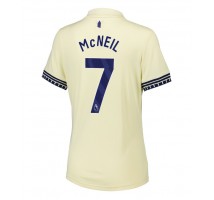 Everton Dwight McNeil #7 Koszulka Wyjazdowa damskie 2025-26 Krótki Rękaw