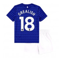 Everton Jack Grealish #18 Koszulka Podstawowa dzieci 2025-26 Krótki Rękaw (+ krótkie spodenki)