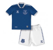 Everton Koszulka Podstawowa dzieci 2023-24 Krótki Rękaw (+ krótkie spodenki)