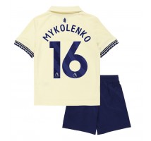 Everton Vitaliy Mykolenko #16 Koszulka Wyjazdowa dzieci 2025-26 Krótki Rękaw (+ krótkie spodenki) Everton Vitaliy Mykolenko #16 Koszulka Wyjazdowa dzieci 2025-26 Krótki Rękaw (+ krótkie spodenki)