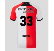 Feyenoord David Hancko #33 Koszulka Podstawowa 2024-25 Krótki Rękaw