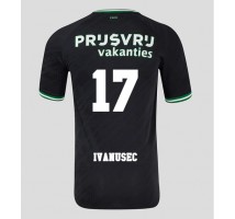 Feyenoord Luka Ivanusec #17 Koszulka Wyjazdowa 2024-25 Krótki Rękaw