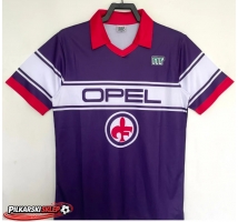 Fiorentina 1983-1985 Koszulka Retro Podstawowa Krótki Rękaw