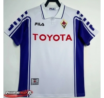 Fiorentina 1999-2000 Koszulka Retro Wyjazdowa Krótki Rękaw