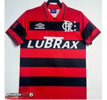 Flamengo 1994 Koszulka Retro Podstawowa Krótki Rękaw