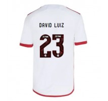 Flamengo David Luiz #23 Koszulka Wyjazdowa 2024-25 Krótki Rękaw