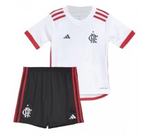 Flamengo Koszulka Wyjazdowa dzieci 2024-25 Krótki Rękaw (+ krótkie spodenki)