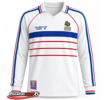 Francja 1998 Koszulka Retro Wyjazdowa Długi Rękaw