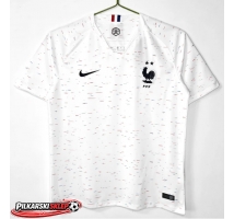 Francja 2018-2019 Koszulka Retro Wyjazdowa Krótki Rękaw