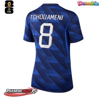 Francja Aurelien Tchouameni #8 Koszulka Podstawowa damskie MŚ 2026 Krótki Rękaw