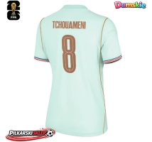 Francja Aurelien Tchouameni #8 Koszulka Wyjazdowa damskie MŚ 2026 Krótki Rękaw